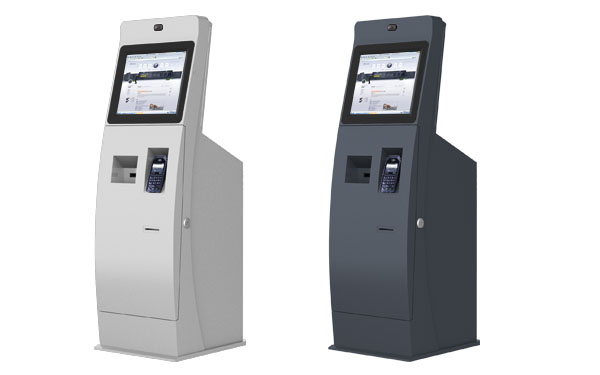 Self Service Card Dispenser Kiosk with Color Card Printer